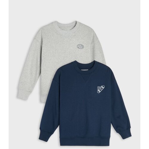 Sinsay Crewneck majice s printom 2 kom Cijene