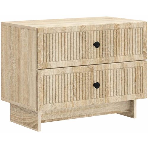  Noćni ormar Hrast sonoma 62 x 34,5 x 47,5 cm Konstruirano drvo Cijene