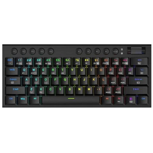  Devarajas K556RGB Mechanical Gaming Keyboard, Brown Switches - Black Cene
