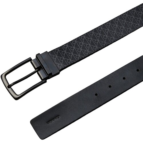 Calvin Klein Jeans Pasovi CASUAL PIN AOP COATED 35MM ADJ/ LV04D7113G Črna Slike