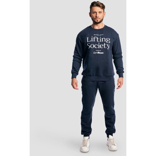GymBeam lifting society sweatshirt nightfall 112075 Slike