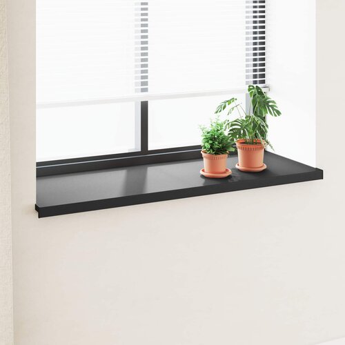  Prozorska klupčica Crno s drvenim uzorkom 160 x 50 x 4,5 cm PVC Cijene