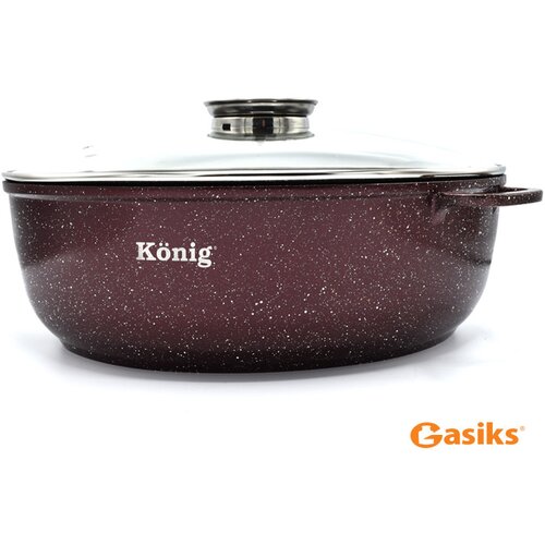 Konig Ovalni pekač sa poklopcem Granit Cene