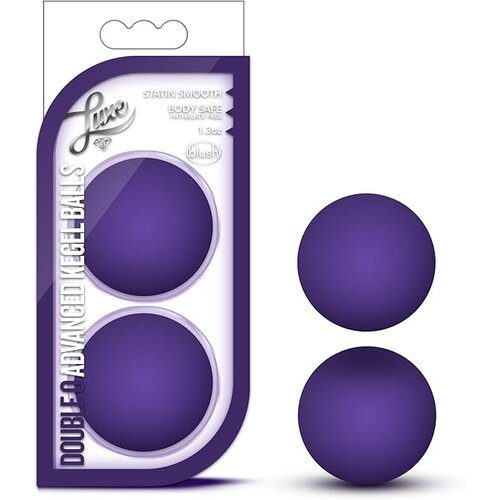  LUXE DOUBLE O ADVANCED KEGEL BALLS PURPLE  330605 Cene