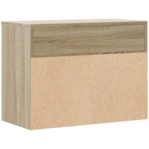  Klupa za cipele boja hrasta 60 x 30 x 45 cm konstruirano drvo Slike