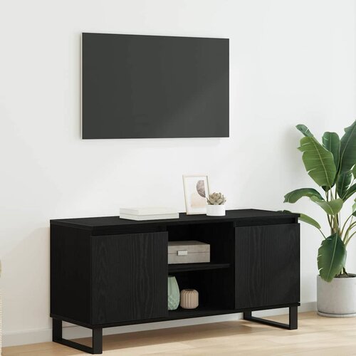  ormar 104 x 35 x 50 cm Crni hrast Konstruirano drvo Cijene