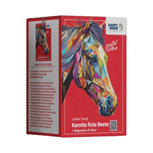 Happy Horse Okusni prigrizki - korenček in rdeča pesa + magnezij in selen Cene