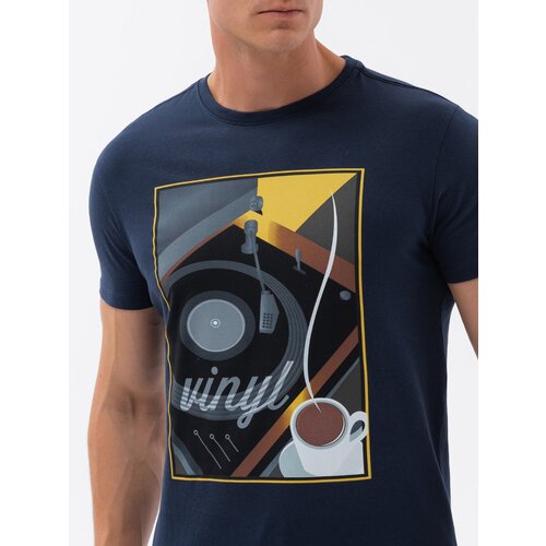 Ombre Men&amp;#039;s printed cotton t-shirt Slike