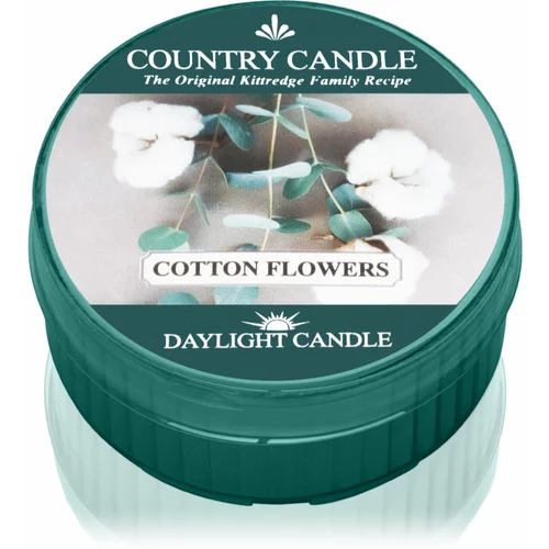 Country Candle Cotton Flowers čajna svijeća 42 g