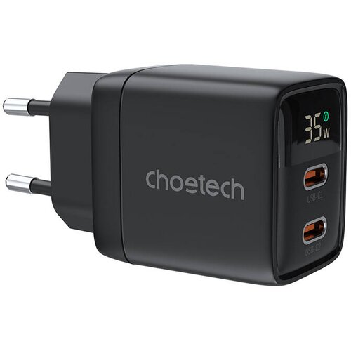 Choetech Polnilec GAN USB-C-USB-C PD6051 (črn), (21065553) Cene