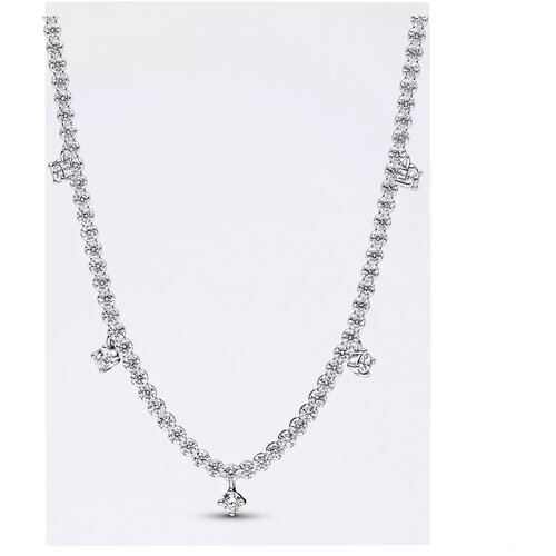 Pandora 392405C01-43 ženska srebrna ogrlica Slike