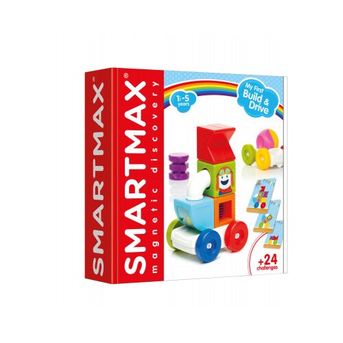 SmartMax – Moj prvi magnetni komplet za sestavljanje z avtomobilčkom 2v1 Cene