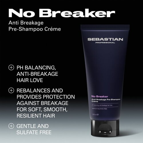 Sebastian Professional No.Breaker Bonding Pre-Shampoo nega pred &amp;scaron;amponiranjem za krepitev las 200 ml Slike