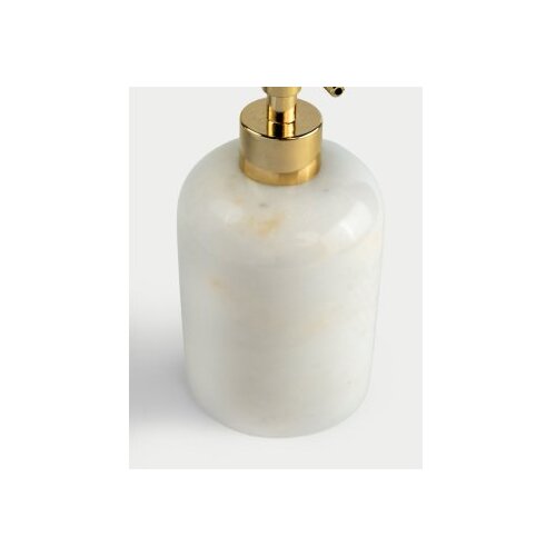 Wallxpert dozator za sapun bianco white gold Slike
