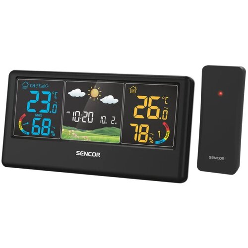 Sencor smart meteorološka stanica sws 4100 b crna Cene