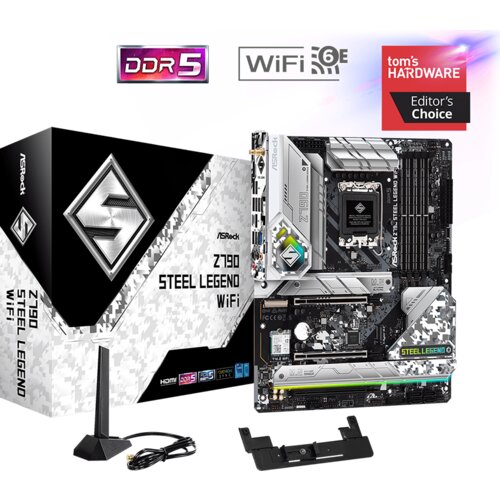 AsRock MB Z790 STEEL LEGEND WIFI Intel Z790 LGA1700 4xDDR5 RAID HDMI DP ATX Cijene
