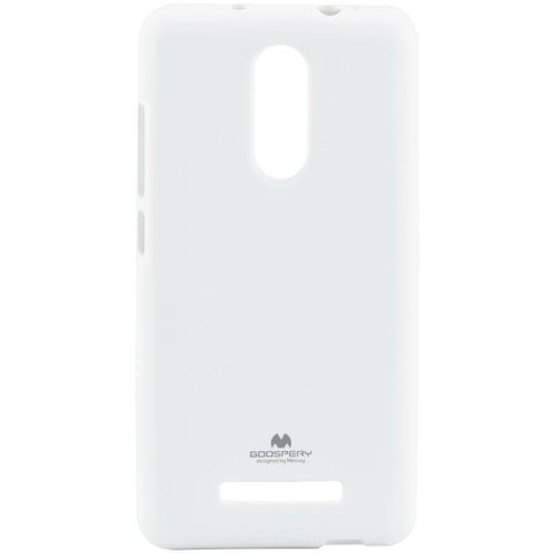 XIAOMI REDMI note 3 pro silikonska navlaka jelly case bijela Slike