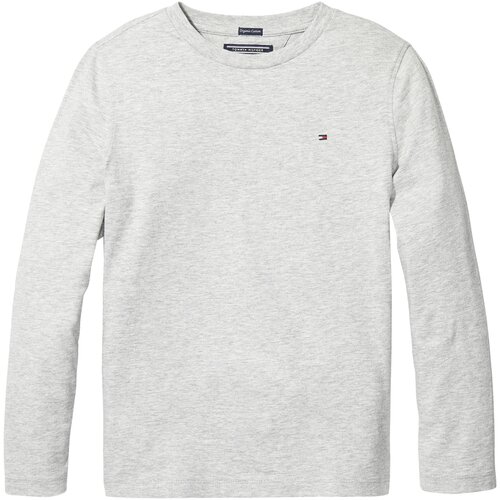 Tommy Hilfiger Majica plava / siva melange / crvena / bijela Slike
