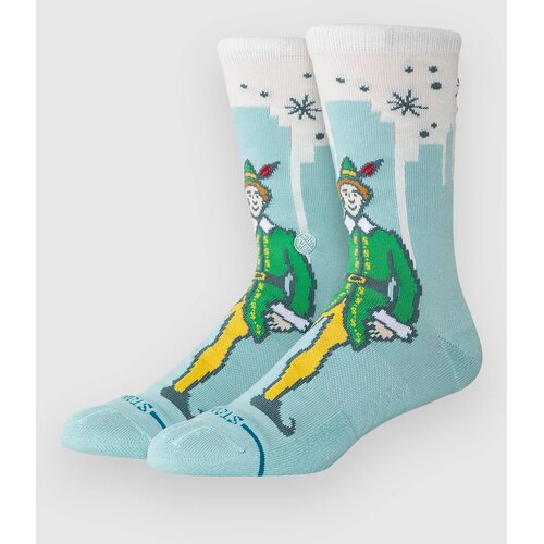 Stance Big City Elf Crew Socks iceblue Cene