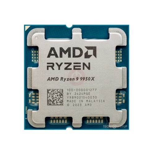 CPU AM5 AMD Ryzen 9 9950X 16 cores (5.7GHz) TRAY 100-100001277 Cene