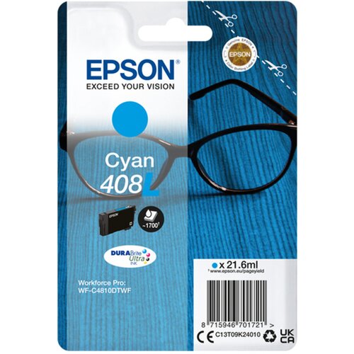 Tinta Epson DURABrite Ultra Spectacles 408/408L cyan Cijene