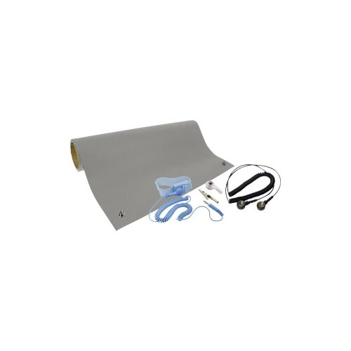 Quadrios ESD set stolnih podloga siva (D x Š) 600 mm x 1200 mm Cijene