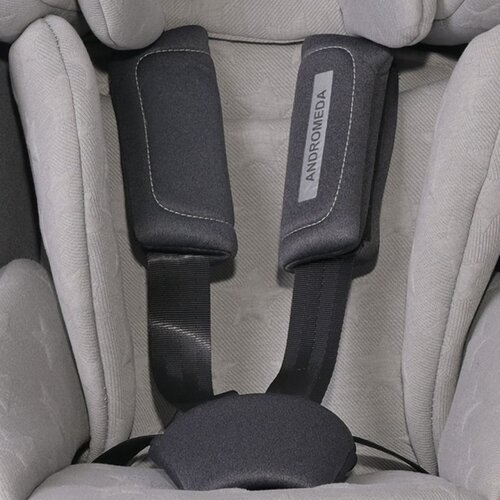 Lorelli ANDROMEDA i-Size IsoFix Autosjedalica Cool Grey Stars 15mj-12 godina/76-150cm Slike