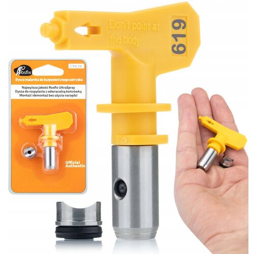 Rosfix ULTRA SPRAY 619 BRIZGALNA GLAVA – 30 CM ŠIRINA, ZA AKRIL IN LATEKS | VISOKOTLAČNA, VKLJUČNO Z TESNILOM, (5000010057) Cene