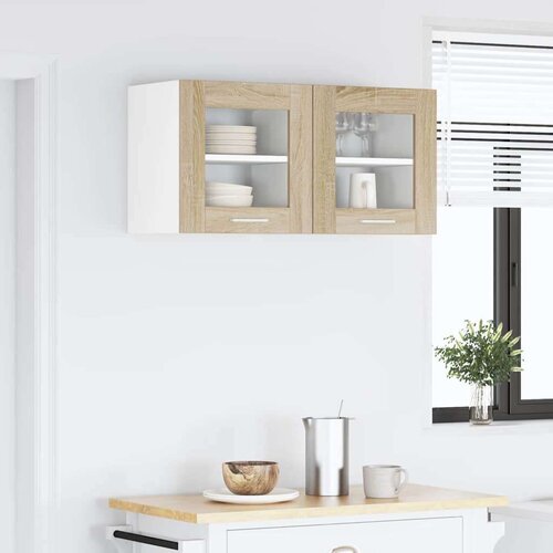  ormarić Zidne Riga 2 pcs Sonoma hrast 40 x 31 x 40 cm Slike