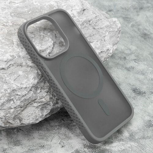 Maska rugged magsafe za iphone 15 pro/ siva Slike