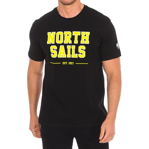 North Sails Majice s kratkimi rokavi 9024060-999 Črna Cene