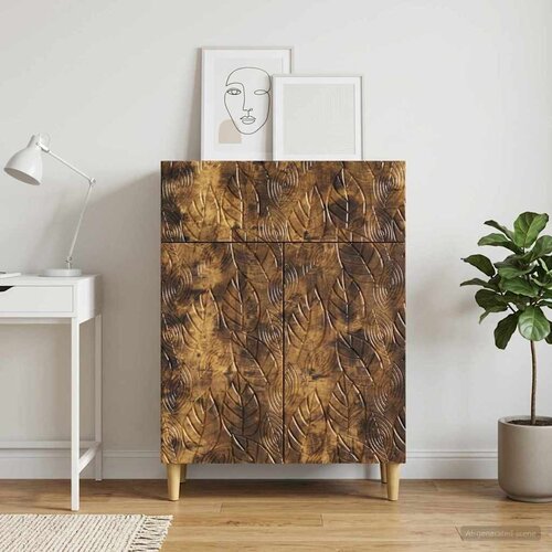  Kreveta Dimljeni hrast 66 x 34,5 x 90 cm Konstruirano drvo Cijene
