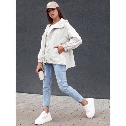 DStreet Women's transitional jacket GLAMOUR PARK white Cijene