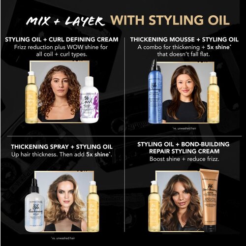 Bumble and Bumble Bb. Styling Oil olje za lase za gladko pričesko in volumen 120 ml Slike