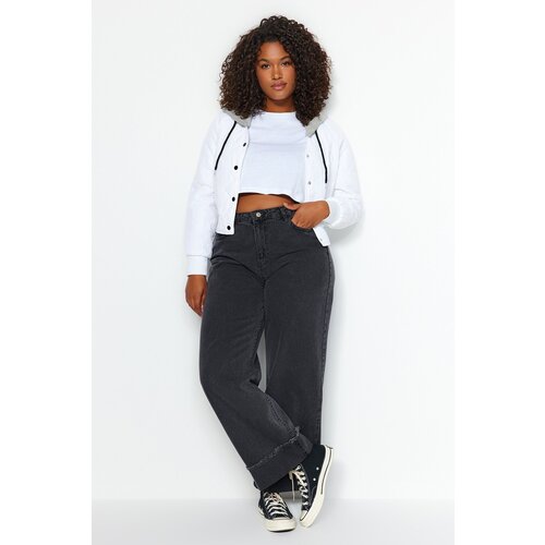 Trendyol Women&amp;#039;s jeans Wide Slike