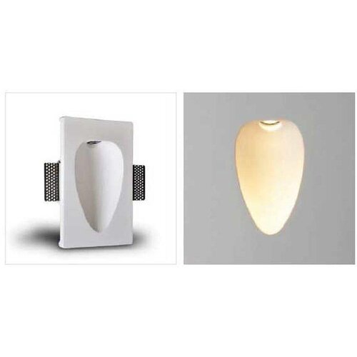  Led ugradbena dekorativna lampa za suhozid 230x145x55mm 3000K akcija Slike