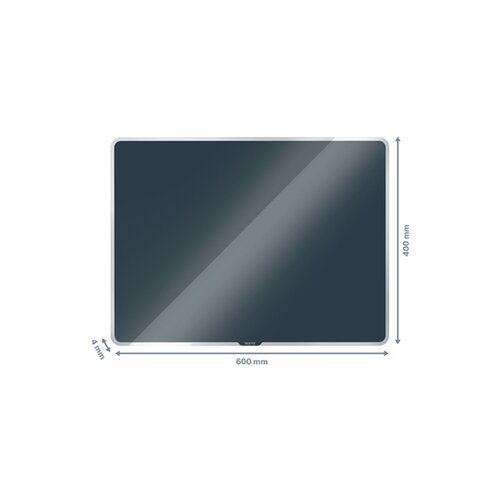 Zweckform Tabla steklena 40x60 leitz cosy siva 70420089 Slike