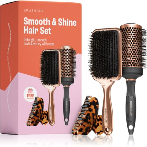 BrushArt Hair Smooth &amp;amp; Shine Hair Set poklon set za kosu Slike