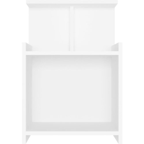  Noćni ormarići 2 kom bijeli 40 x 35 x 60 cm konstruirano drvo Slike