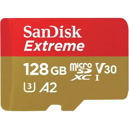Sandisk Memorijska kartica Extreme micro PRO Deluxe SDXC 128GB 190MB/s A2 C10 V30 Cene