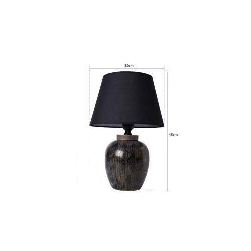 Opviq YL501 Stona Lampa, Crna Slike