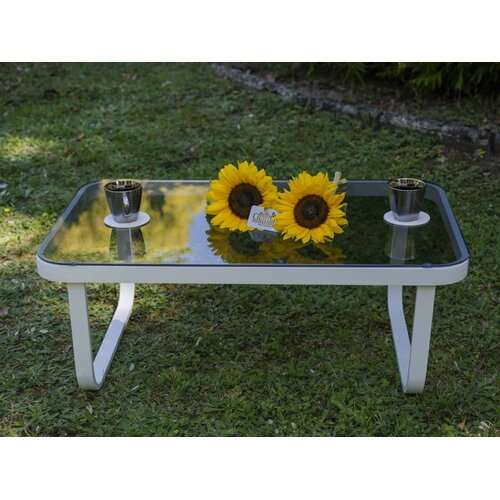 Bello Giardino Vrtni klupski stolić RARO-bijeli Cijene