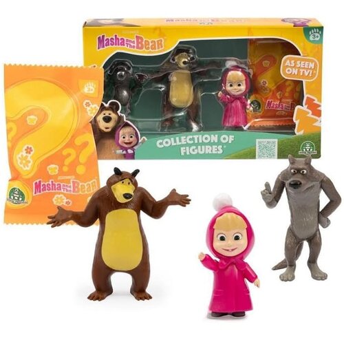 Masha and the Bear Set 4 figure GG61000 Slike