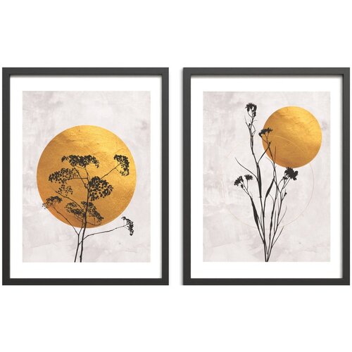 Styler Plakati v kompletu 2 ks z okvirjem 30x40 cm Charm – Cene