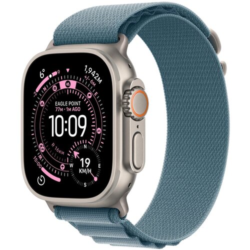 Apple Watch Ultra 3&nbsp;GPS + Cellular&nbsp;49mm&nbsp;Natural Titanium Case with Light Blue Alpine Loop - Small, (5000011484) Cene