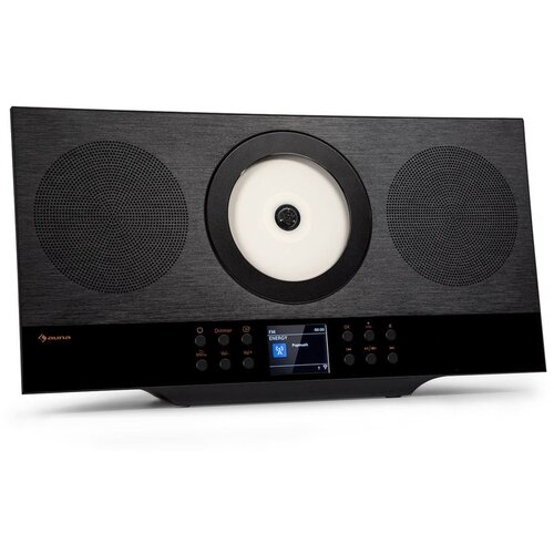 Auna Silver Star Swing vertikalni stereo sustav, Crna Slike