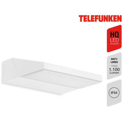 Lesnina XXXL Telefunken - LED spolja&amp;scaron;nje zidno svetlo LED/10W/230V IP44 belo Slike