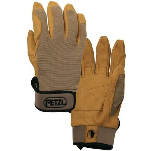 Petzl rokavice za spust in delo z vrvmi CORDEX K52 LT, svetlo rjava barva velikost L