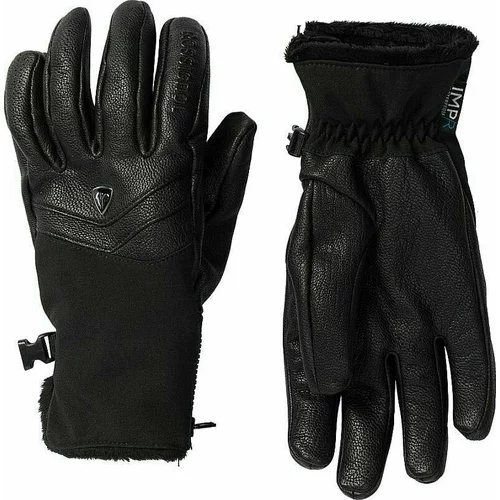 Rossignol Elite Womens Leather IMPR Gloves Black L