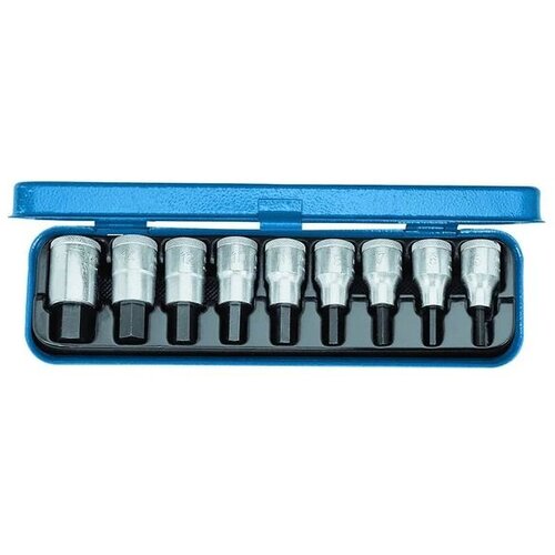 Gedore Set nasadnih inbus ključeva u met. kutiji 5-17mm 1/2 9del. Slike